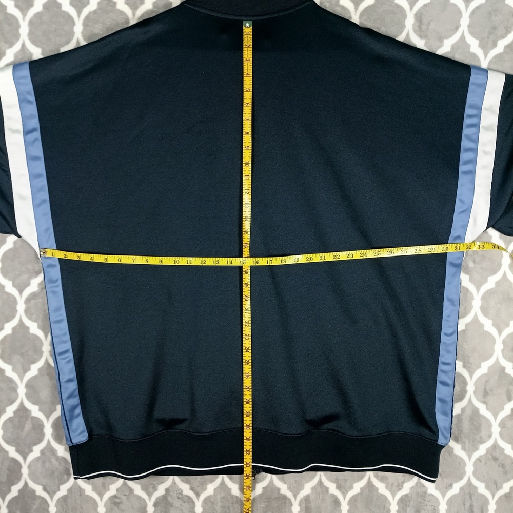 Psycho Bunny Jacket Men 4XL Blue Golf Track Colorblock Full Zip Sportswear - Picture 4 of 6